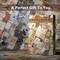 Vintage Scrapbooking Supplies Aesthetic Journaling Kit (Brown) 9 x 6.4 x 1.2 inches